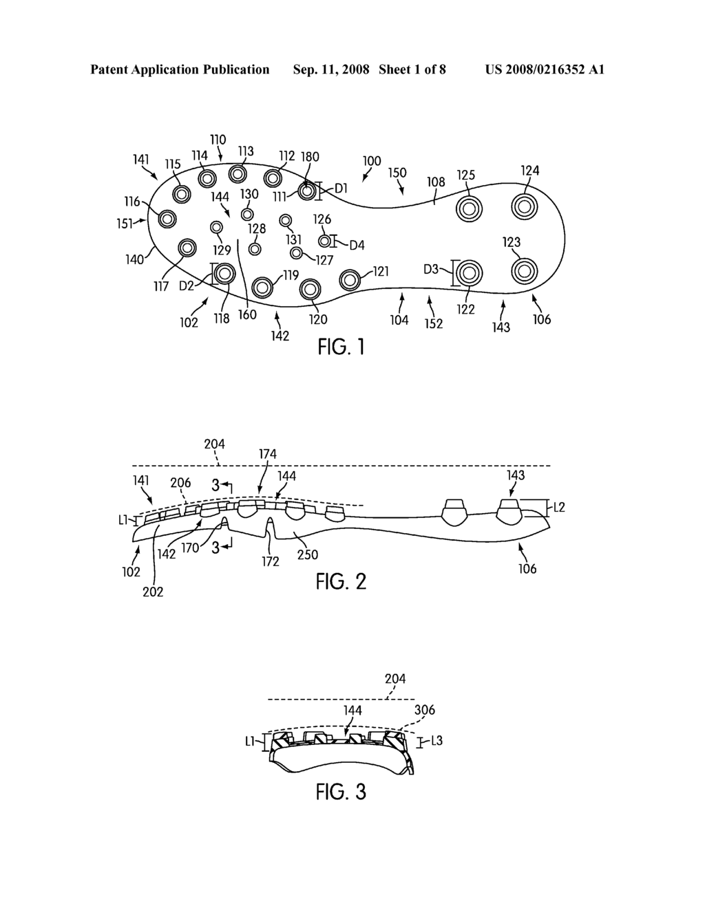 Article of Footwear with Multiple Cleat Sizes - diagram, schematic, and image 02