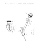 Three-Point Clamp for Firearm Mounting Rail diagram and image