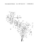 Three-Point Clamp for Firearm Mounting Rail diagram and image