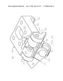 Three-Point Clamp for Firearm Mounting Rail diagram and image