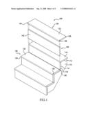 Stair system diagram and image