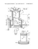 Internal combustion engine with auxiliary steam power recovered from waste heat diagram and image