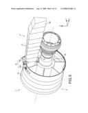 Engine Assembly for Aircraft Comprising an Engine as Well as a Device for Locking Said Engine diagram and image