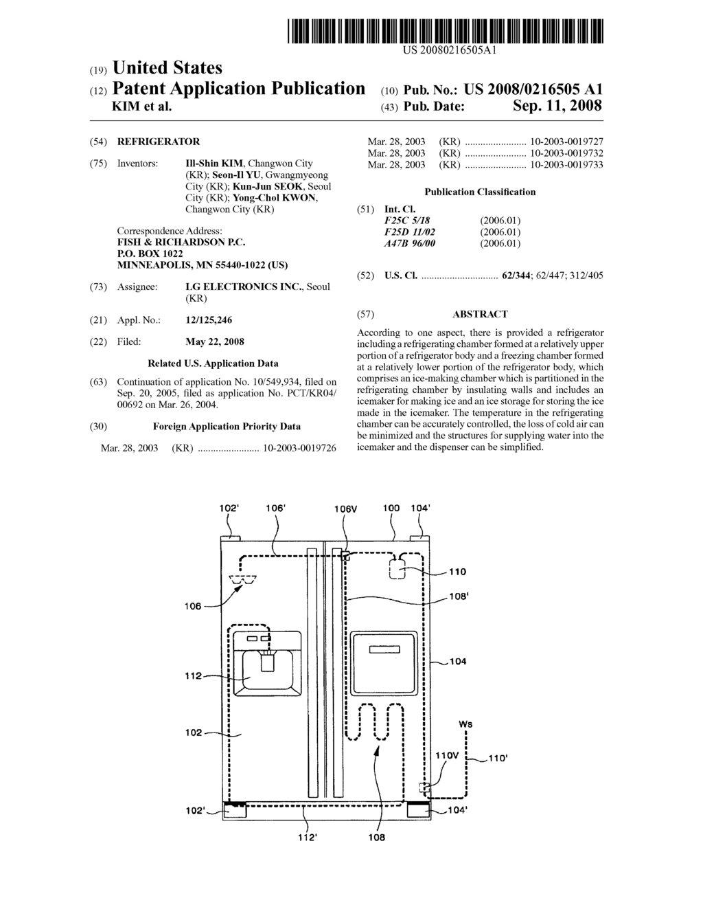 REFRIGERATOR - diagram, schematic, and image 01