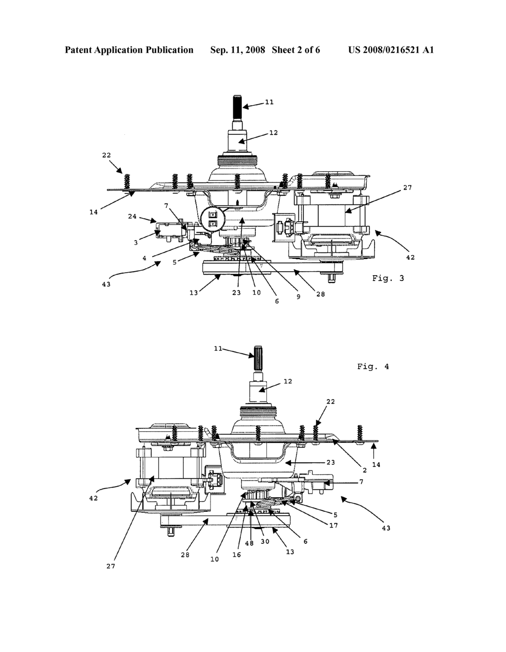 Washing Machine Clutch System - diagram, schematic, and image 03