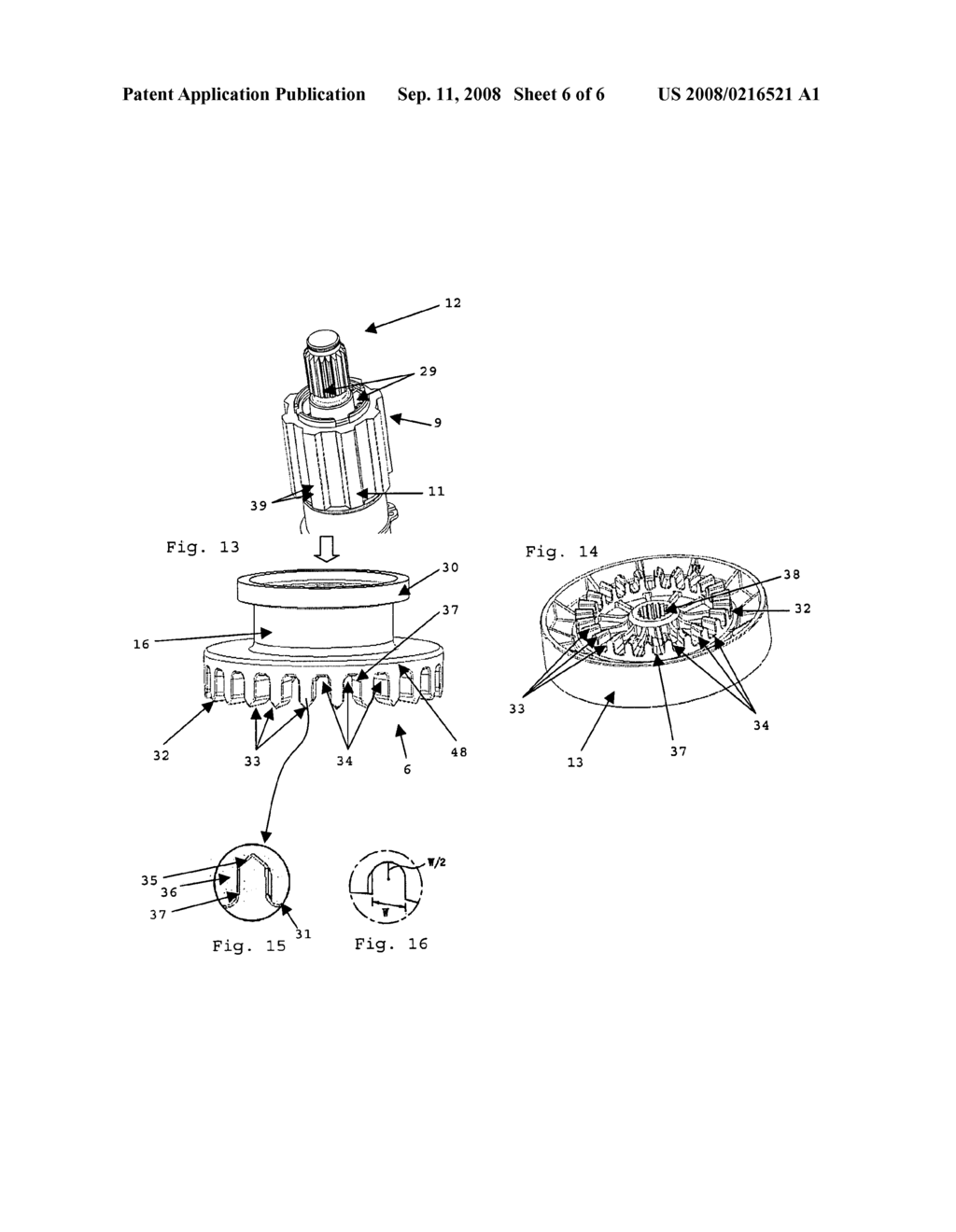 Washing Machine Clutch System - diagram, schematic, and image 07