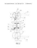 DOOR LOCK ASSEMBLY HAVING A PRESS BUTTON IN AN INNER HANDLE diagram and image