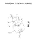 DOOR LOCK ASSEMBLY HAVING A PRESS BUTTON IN AN INNER HANDLE diagram and image