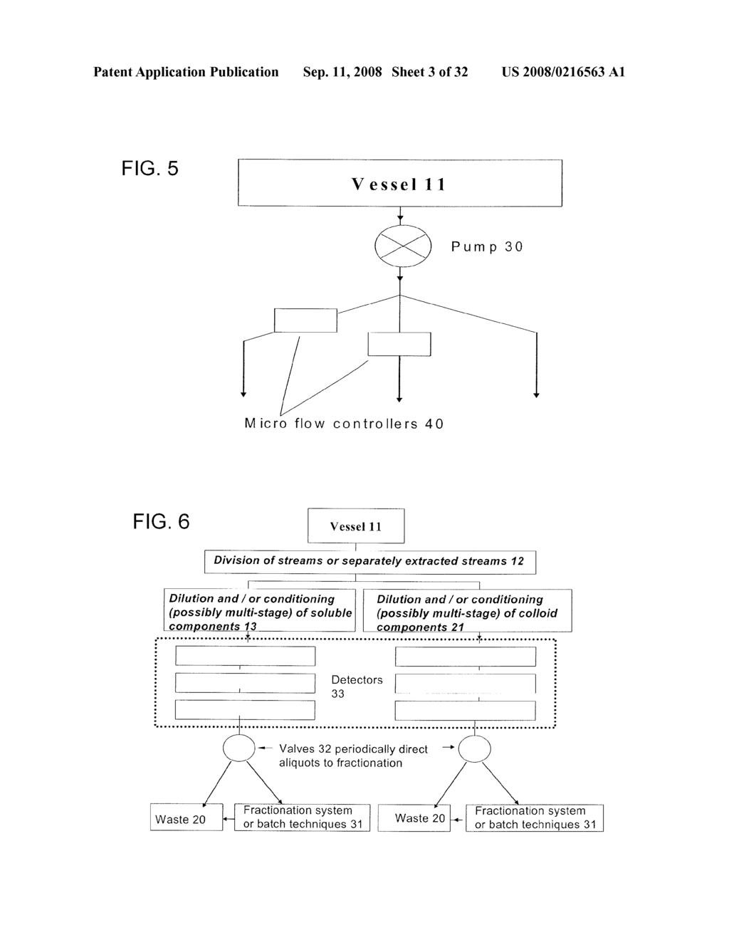 METHODS AND DEVICES FOR SIMULTANEOUSLY MONITORING THE CHARACTERISTICS OF MICROSCOPIC PARTICLES IN SUSPENSION AND THE CHARACTERISTICS OF SOLUBLE COMPONENTS DURING REACTIONS - diagram, schematic, and image 04