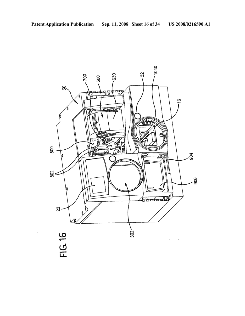 Compact, integrated system for processing test samples - diagram, schematic, and image 17