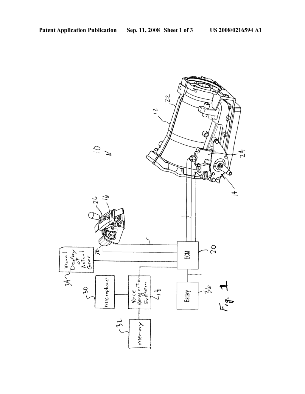 VOICE RECOGNITION SHIFT CONTROL - diagram, schematic, and image 02