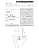 Archery arrow rest diagram and image