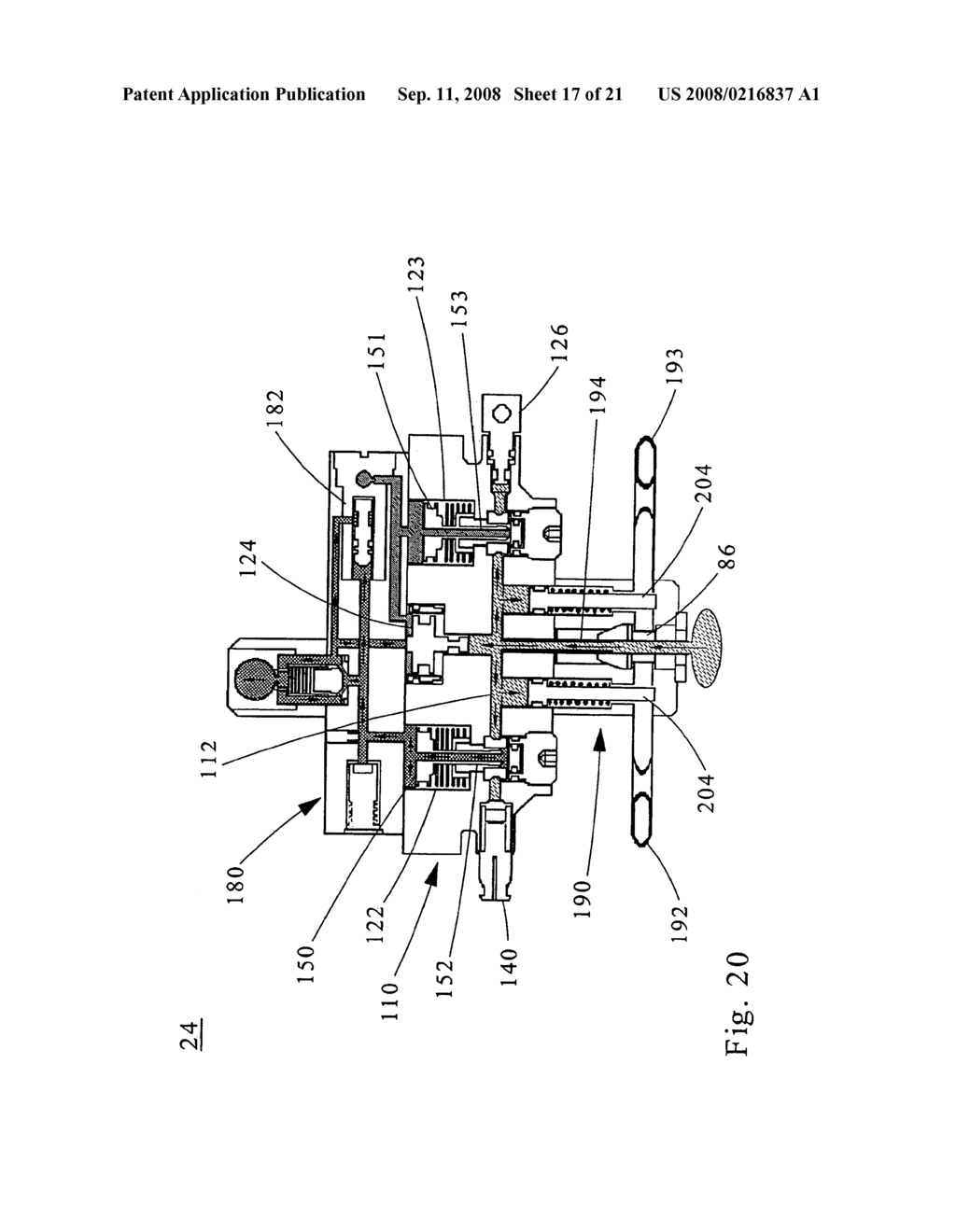 QUICK CONNECT PRESSURE REDUCER/CYLINDER VALVE FOR SELF CONTAINED BREATHING APPARATUS - diagram, schematic, and image 18