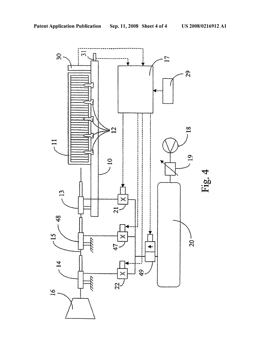 Device for the Picking of Weft Threads in an Air Jet Weaving Machine - diagram, schematic, and image 05