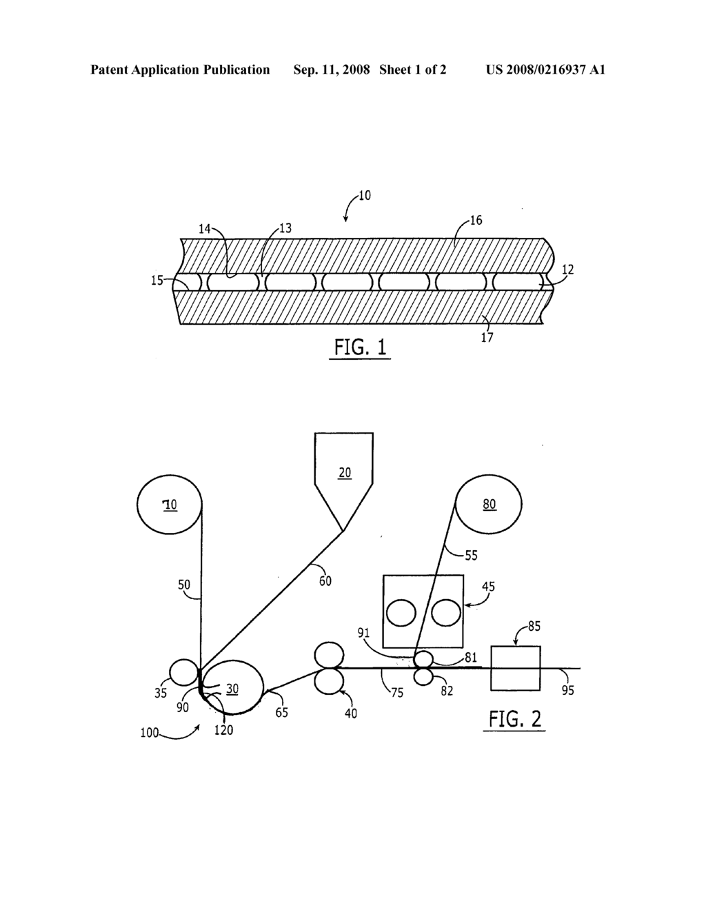 Elastic laminates and methods of manufacturing same - diagram, schematic, and image 02