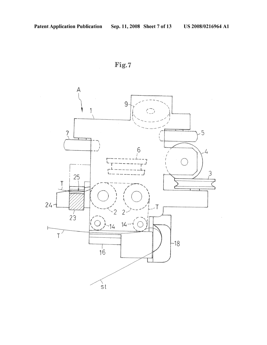 ADHESIVE TAPE APPLICATOR - diagram, schematic, and image 08