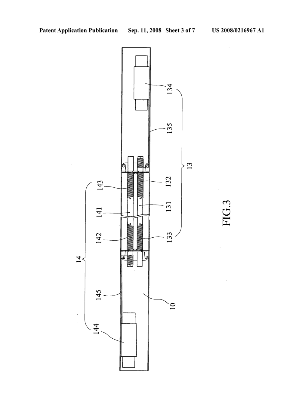 Mechanism for moving all the slats away from the head in vertical direction - diagram, schematic, and image 04