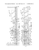 Auger boring machine with two-stage guidance control system diagram and image