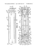 Auger boring machine with two-stage guidance control system diagram and image