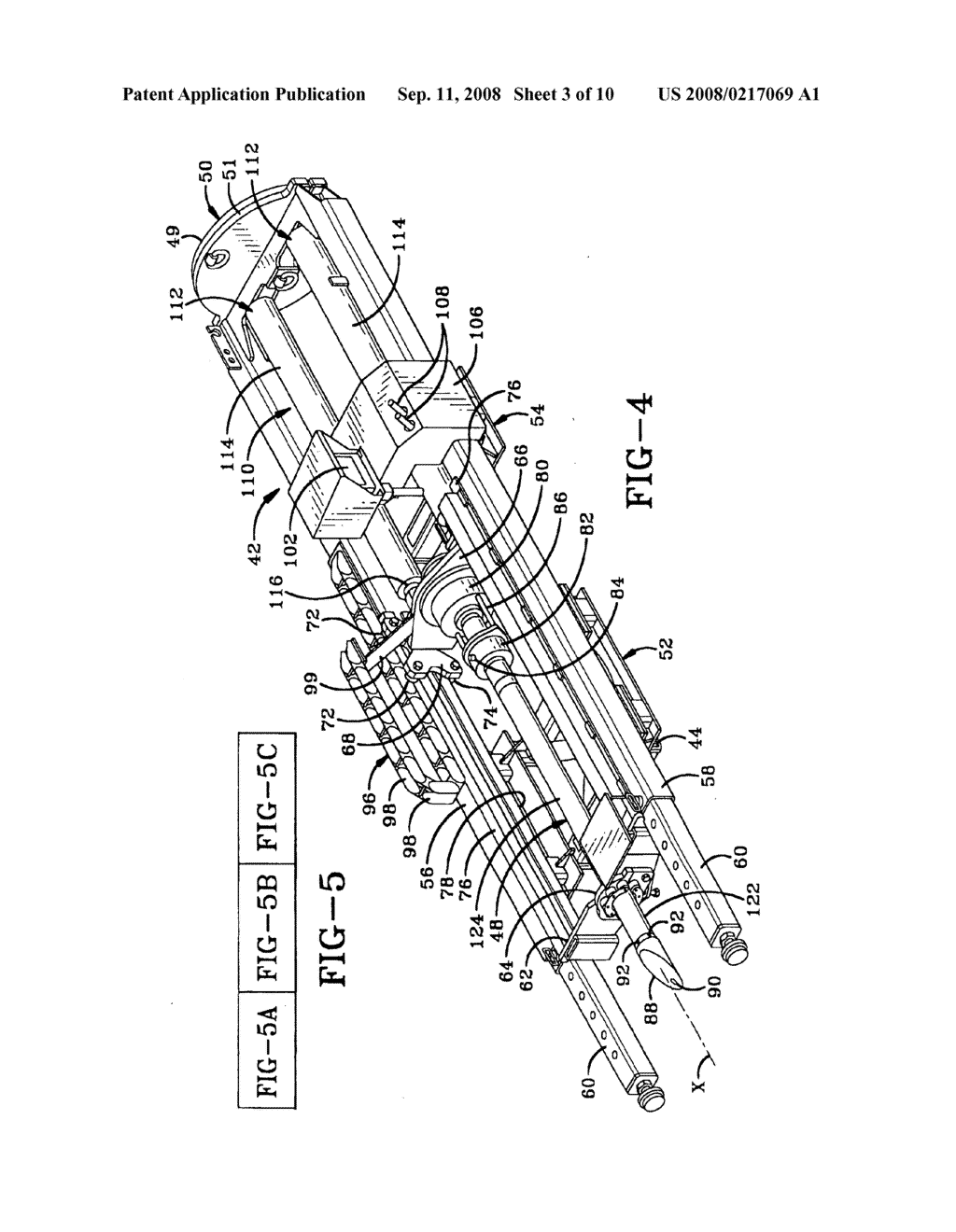 Auger boring machine with included pilot tube steering mechanism - diagram, schematic, and image 04