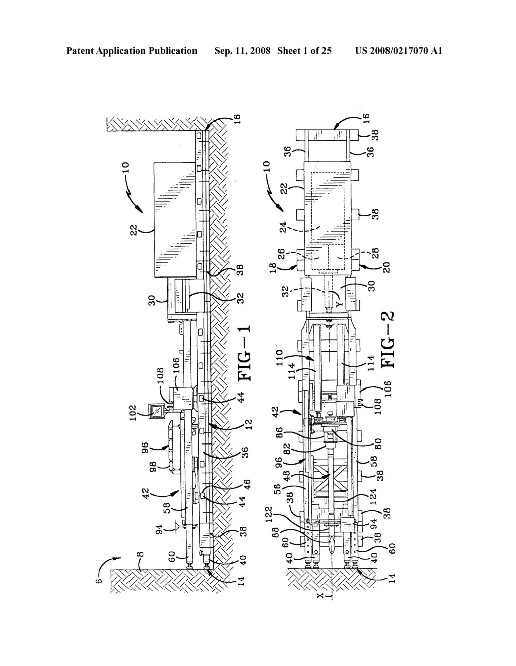 Method and apparatus for providing a continuous stroke auger boring machine - diagram, schematic, and image 02