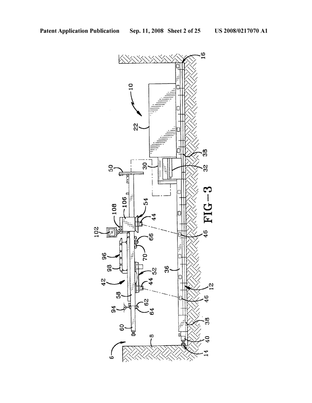 Method and apparatus for providing a continuous stroke auger boring machine - diagram, schematic, and image 03