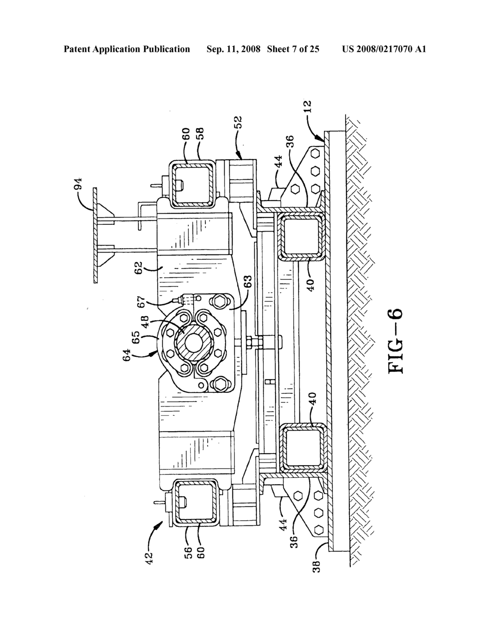 Method and apparatus for providing a continuous stroke auger boring machine - diagram, schematic, and image 08