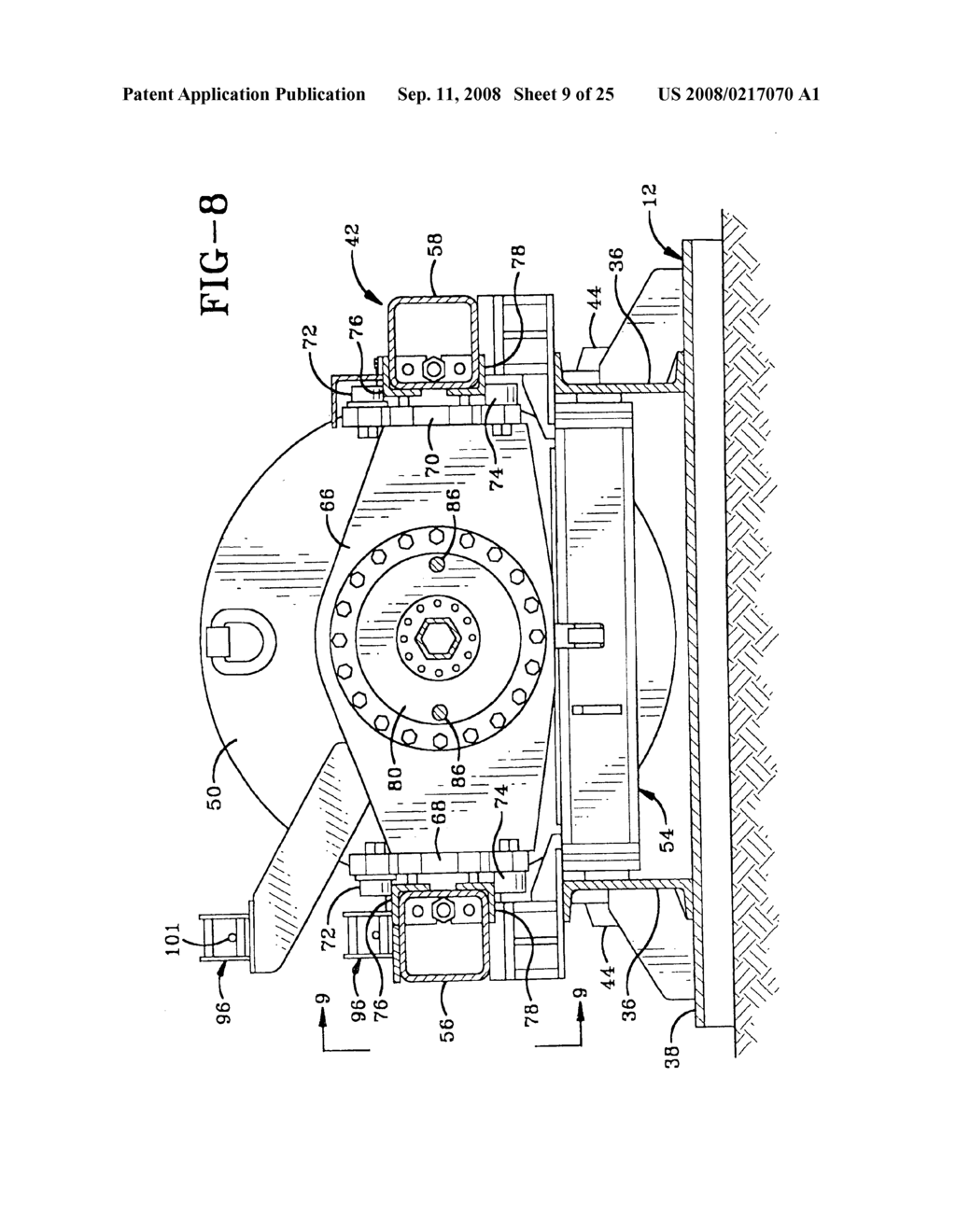 Method and apparatus for providing a continuous stroke auger boring machine - diagram, schematic, and image 10