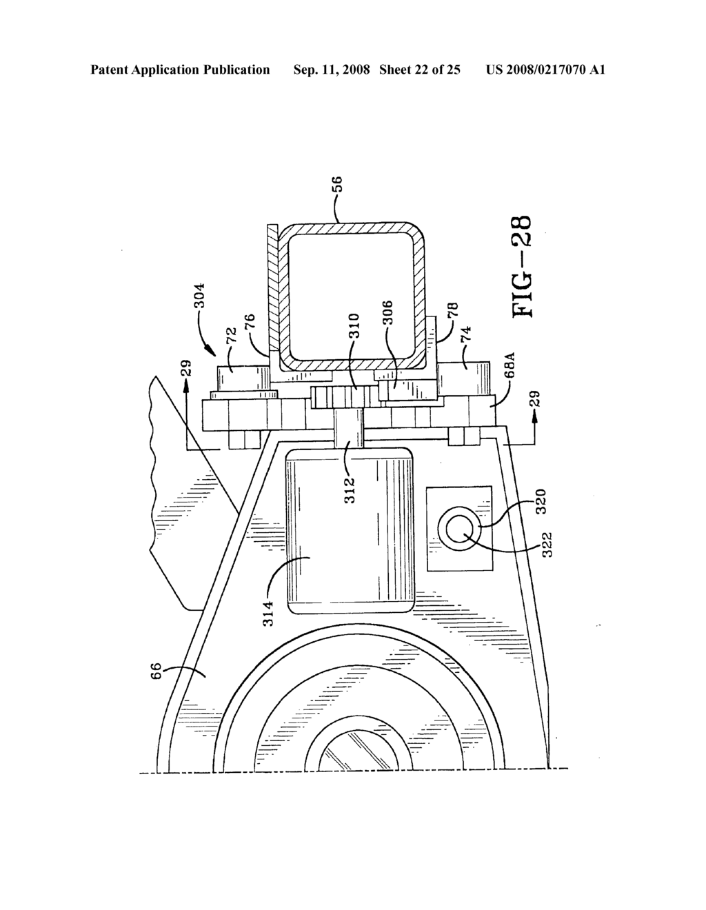 Method and apparatus for providing a continuous stroke auger boring machine - diagram, schematic, and image 23