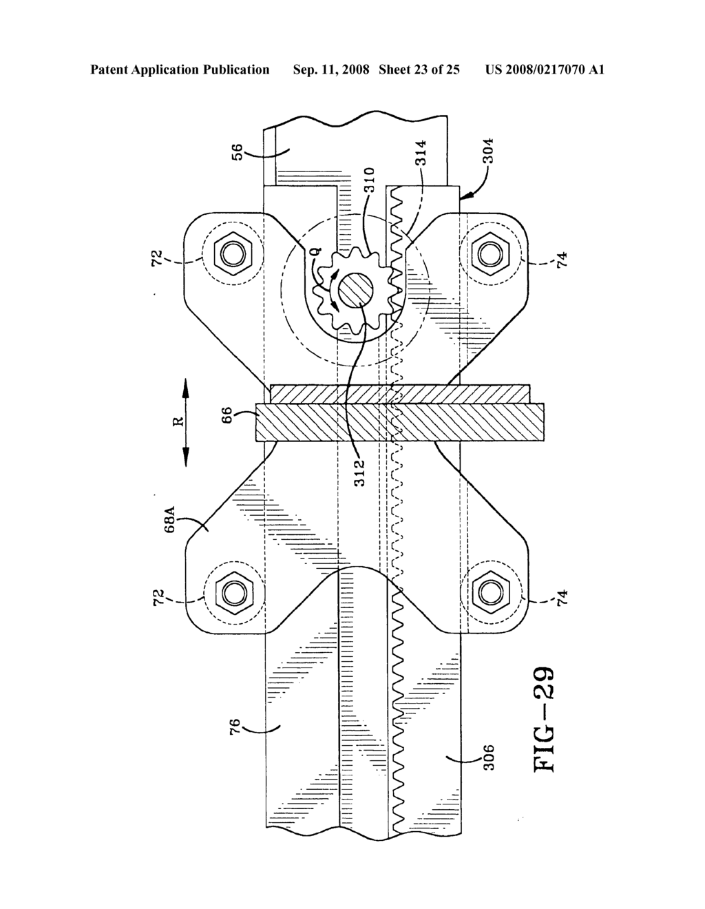 Method and apparatus for providing a continuous stroke auger boring machine - diagram, schematic, and image 24