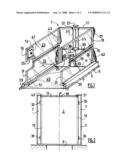 Roof Railing For an Elevator Car Adapted to Be Collapsed With a Handle Actuating All Sides at the Same Time diagram and image