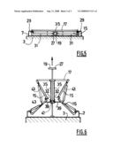 Roof Railing For an Elevator Car Adapted to Be Collapsed With a Handle Actuating All Sides at the Same Time diagram and image