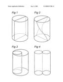 Beverage Container Holding an aqueous liquid and an oleogenous liquid diagram and image