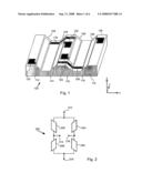 METHOD OF MANUFACTURING A MAGNETIC SENSOR WITH TILTED MAGNETORESISTIVE STRUCTURES diagram and image