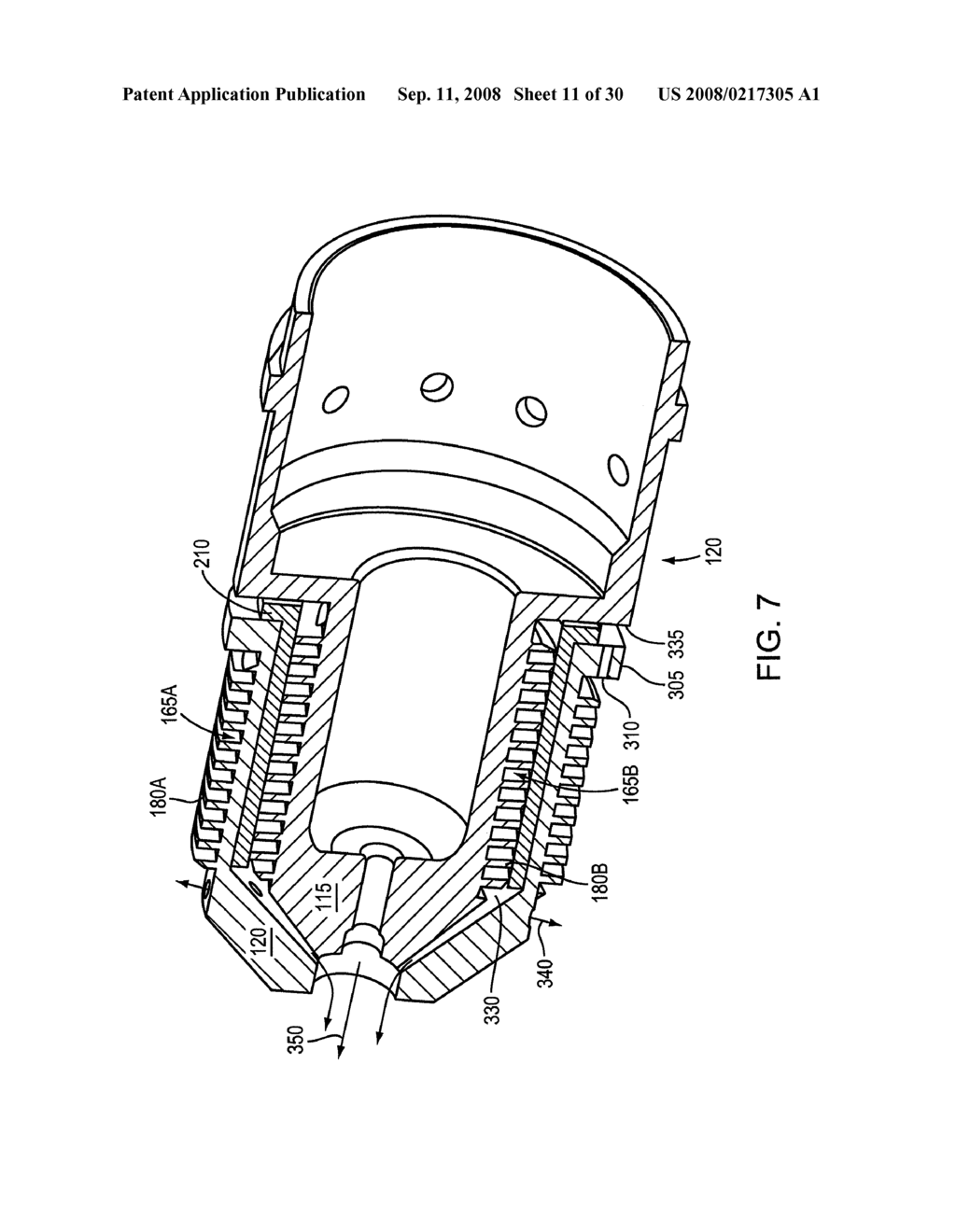 Gas-Cooled Plasma Arc Cutting Torch - diagram, schematic, and image 12