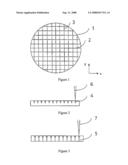 Method For Severing Brittle Flat Materials by Laser Beam With Previously Produced Traces diagram and image