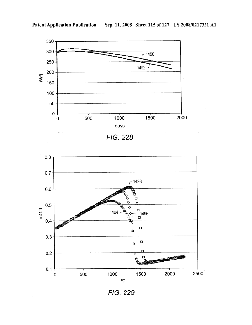 Temperature limited heater utilizing non-ferromagnetic conductor - diagram, schematic, and image 116