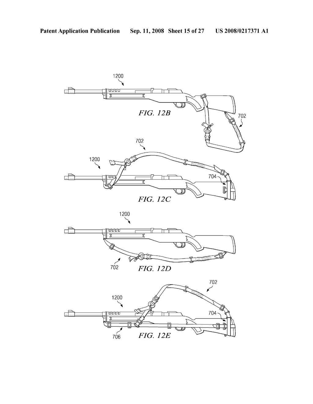 UNIVERSAL FIREARM SLING - diagram, schematic, and image 16