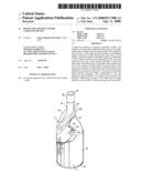 BOTTLE DECORATION AND/OR LABELLING DEVICE diagram and image