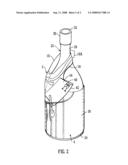 BOTTLE DECORATION AND/OR LABELLING DEVICE diagram and image