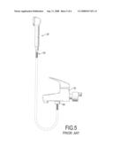 SEALING CONNECTION ASSEMBLY FOR A HANDHELD SHOWERHEAD ASSEMBLY diagram and image