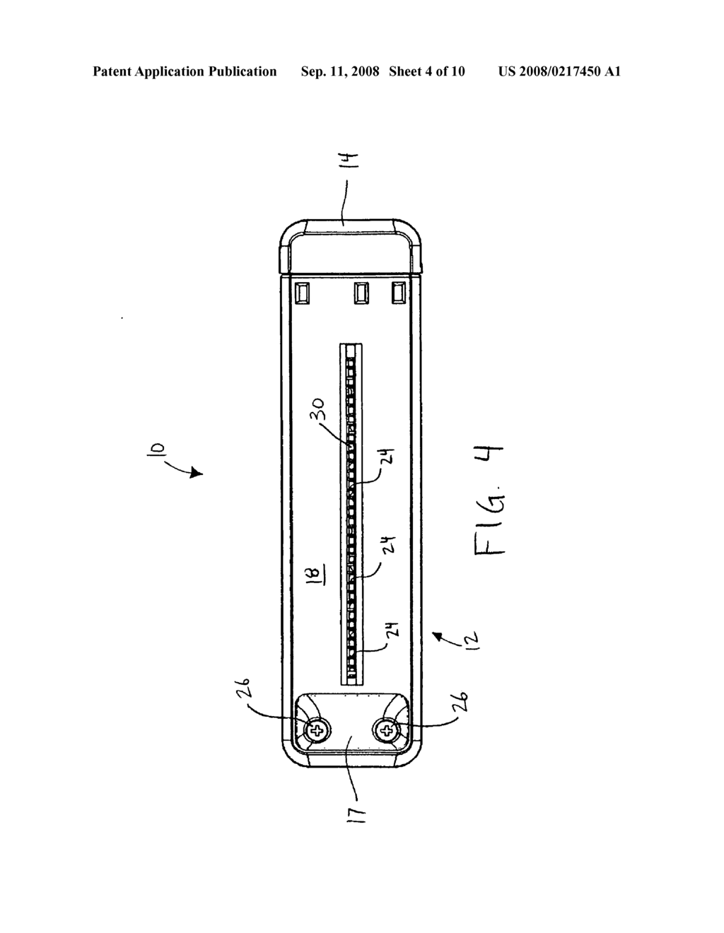 Hand-held shredding device for paper or the like - diagram, schematic, and image 05