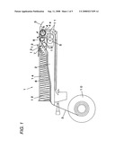 TAPE FEEDER, TAPE CARRYING UNIT AND TAPE EXFOLIATING UNIT diagram and image