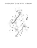 Hangar Bar for Recessed Luminaires with Integral Nail diagram and image