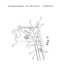 Hangar Bar for Recessed Luminaires with Integral Nail diagram and image