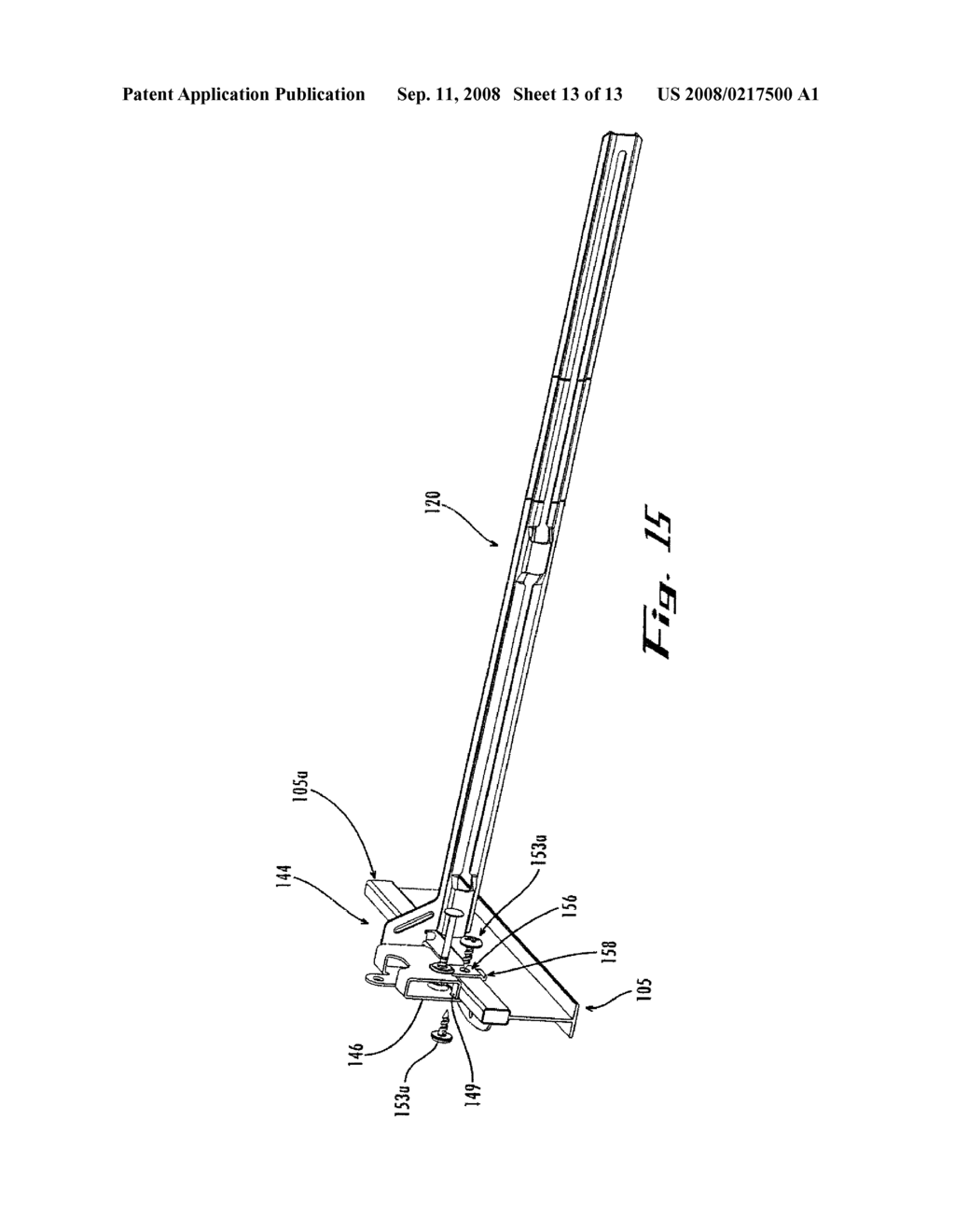 Hangar Bar for Recessed Luminaires with Integral Nail - diagram, schematic, and image 14