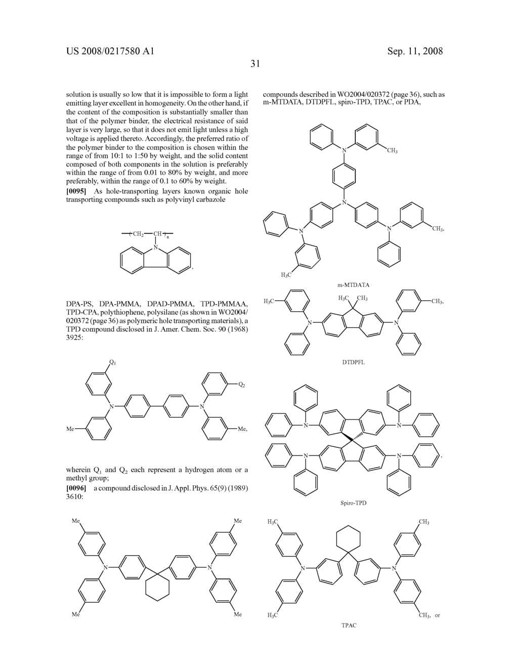 Organic Luminescent Element - diagram, schematic, and image 33