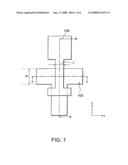 THIN FILM TRANSISTOR AND DISPLAY DEVICE diagram and image