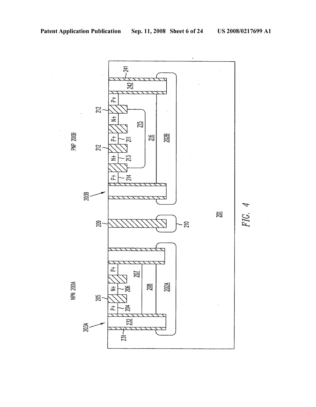 Isolated Bipolar Transistor - diagram, schematic, and image 07