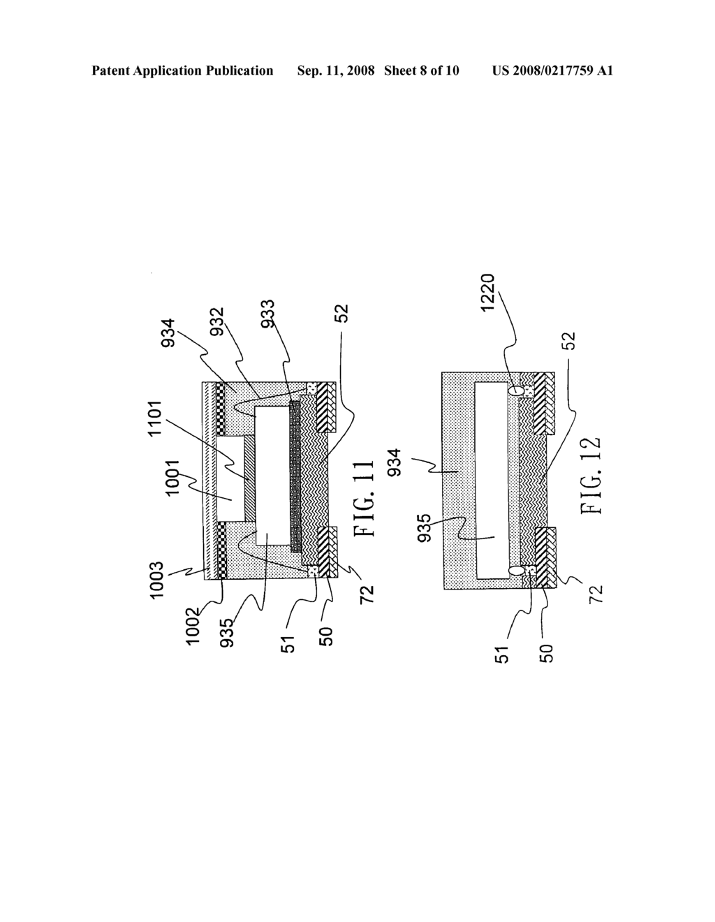 Chip package substrate and structure thereof - diagram, schematic, and image 09